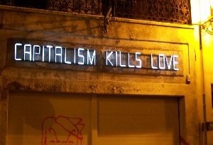 FUNNY SIGN OF CAPITALISM